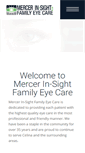 Mobile Screenshot of mercerinsighteyecare.com